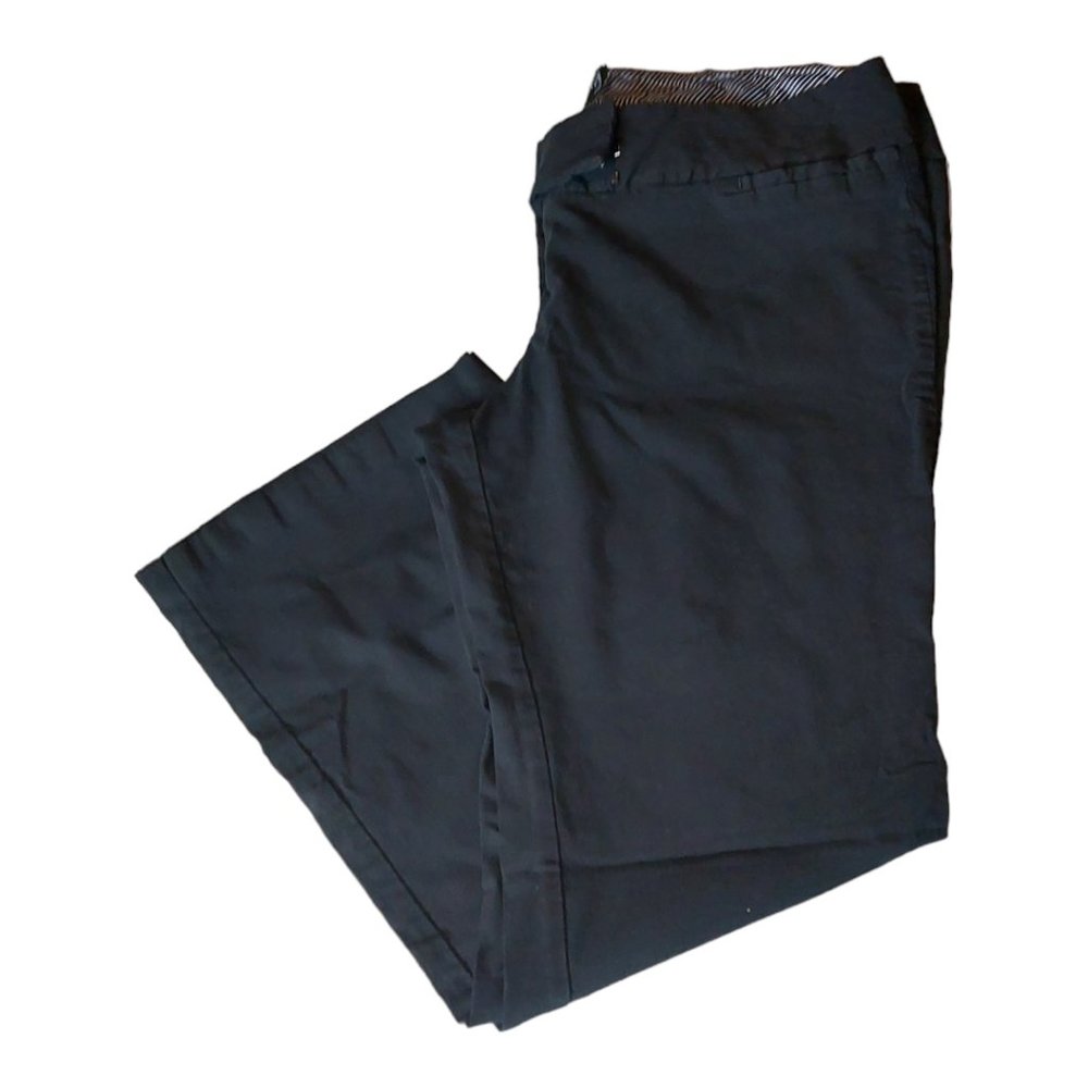 STUDIO BY TORRID SIZE 18R BLACK BOOT CUT PANTS